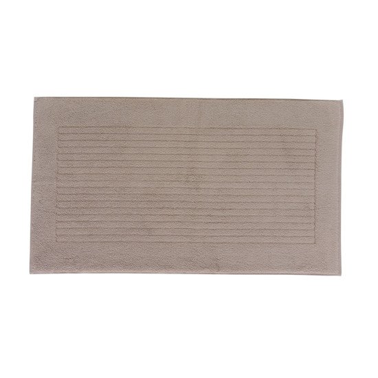 Коврик махровый для ног в ванную 1 шт Loft бежевый 50*90 см