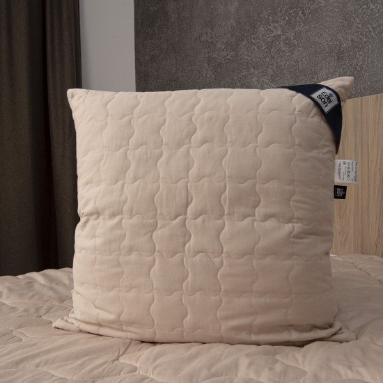 Подушка шерсть мериноса Merino Wool регулируемая по высоте 70*70 (±2) см