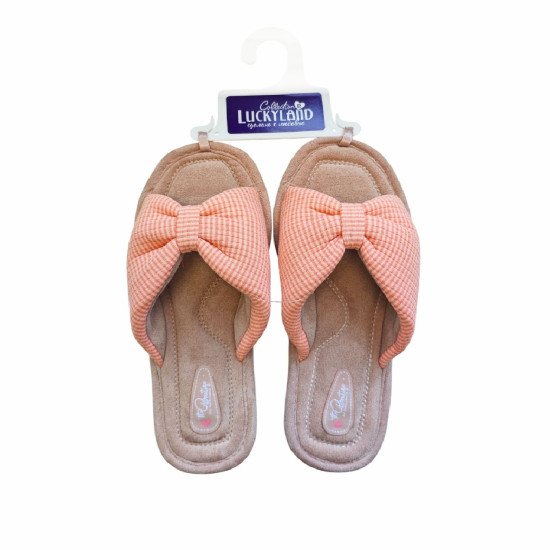 Тапочки женские "Lucky land" Comfort оранжевый 37