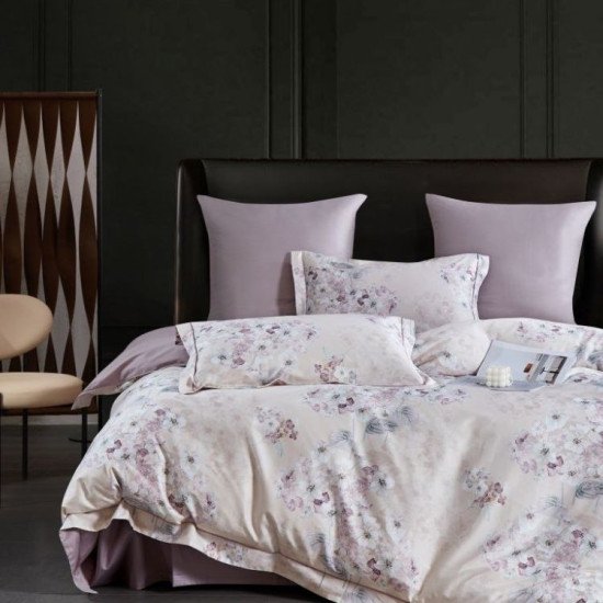 Постельное белье Люкс сатин- 2149-6 Евро