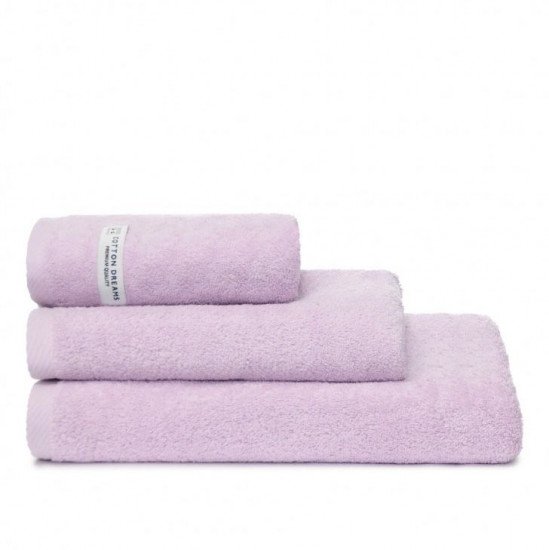Полотенце махровое 1 шт "Cotton Dreams" светло-сиреневый/lilac 40*60 см