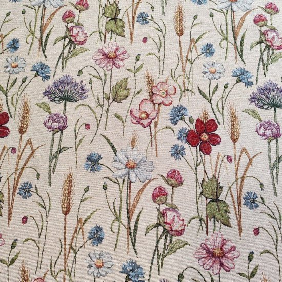 Декоративная наволочка "Гобелен" Разнотравье 45*45 (±2) см