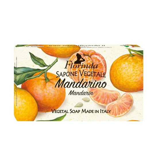 Мыло парфюмированное "Florinda" Passione di Frutta/Фруктовая страсть Mandarino/Мандарин 100 г