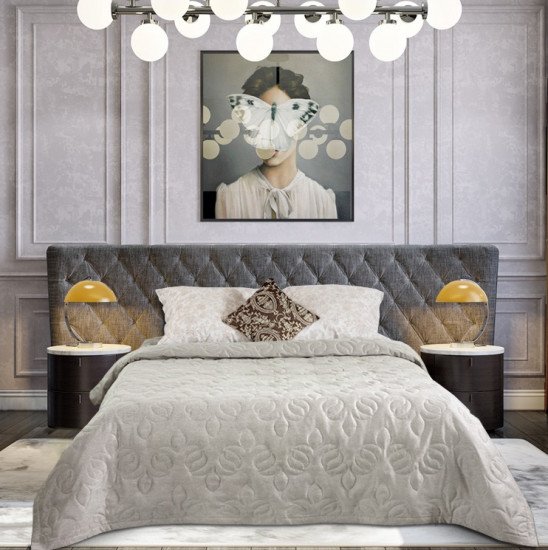 Покрывало Renard Premium бежевый 240*260 см