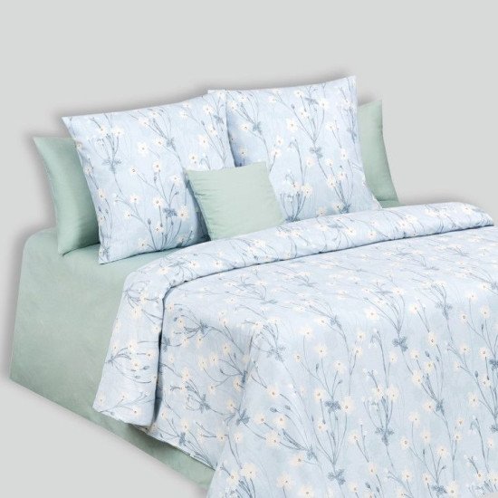 Постельное белье Сатин Audrey Hepbern- Teseo Дуэт (семейное)