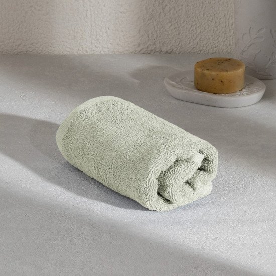 Полотенце махровое кухонное "DeNastia" Soft Collection мятный/D100385 35*70 см