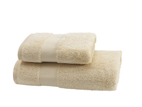 Полотенце махровое 1 шт Deluxe желтый 50*100 см