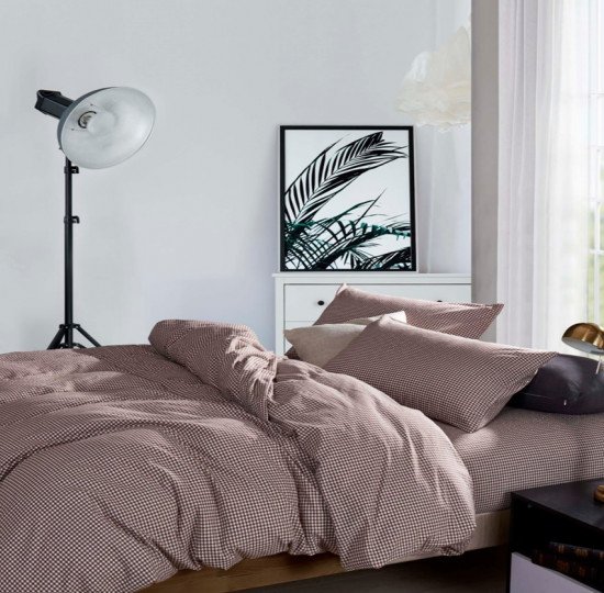 Постельное белье Вареный хлопок "Nova" Eco Line- 708 Дуэт (семейное)