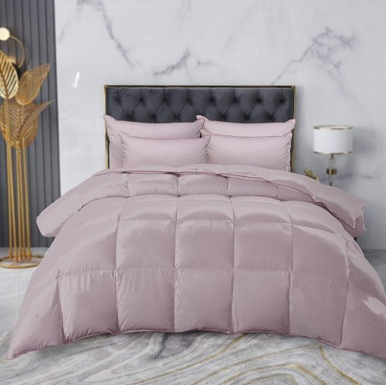 Одеяло пуховое "Kariguz" Special Pink всесезонное 1,5 спальное, 150*200 (±5) см