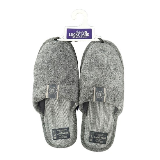 Тапочки мужские "Lucky land" Comfort 4358 серый 42