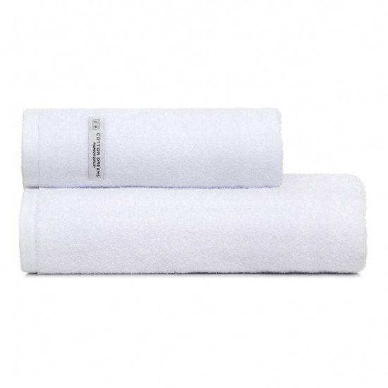 Полотенце махровое 1 шт "Cotton Dreams" белый/white snow 50*100 см