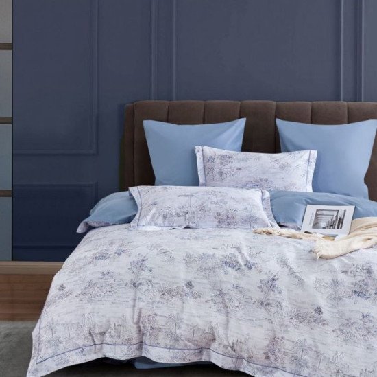 Постельное белье Люкс сатин- 2150-6 Евро