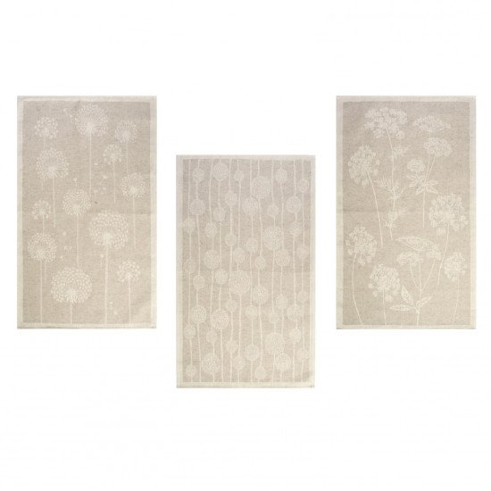 Комплект полотенец для кухни 3 шт. "Белорусский Лён" Дачный-3 47*70 см