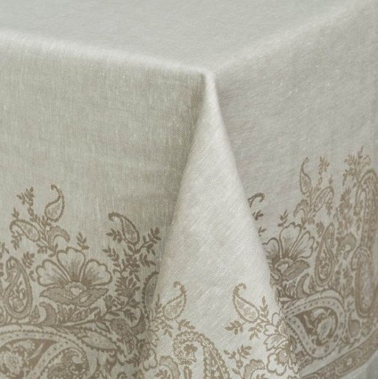 Скатерть "Яковлевский жаккард" Август бежевый 170*170 см