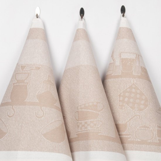 Комплект полотенец для кухни 3 шт. "Белорусский Лён" Кулинар-3 43*70 см