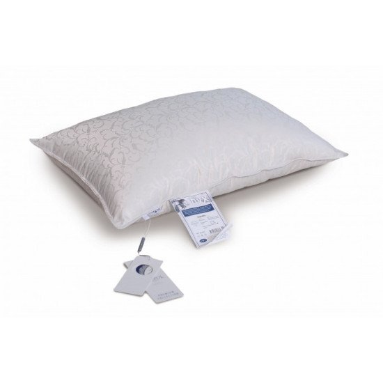 Подушка пуховая двухкамерная Diamond упругая 50*70 (±2) см