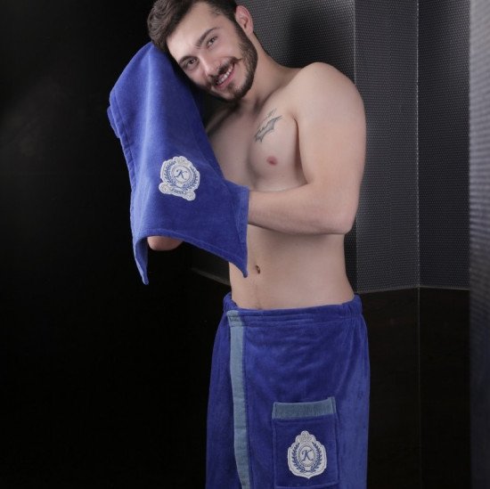 Комплект с килтом для сауны мужской "Karna" Koral 2 предмета парламент