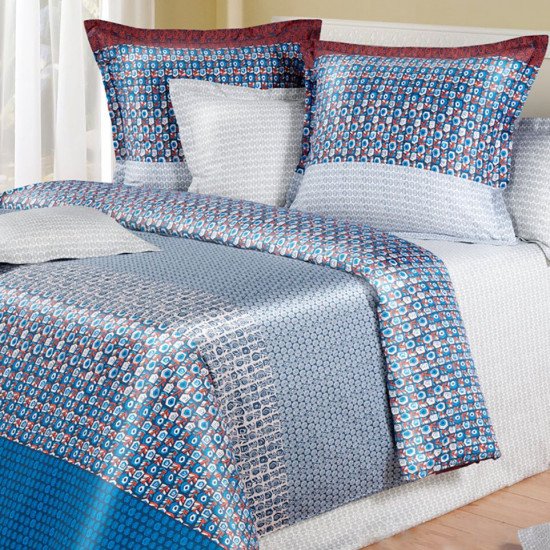 Постельное белье Мако-сатин Premiata- Felicia 2 спальный