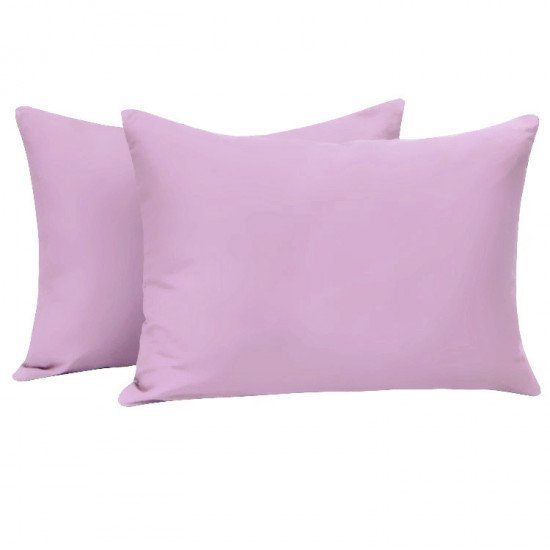 Комплект наволочек 2 шт. Бязь Премиум Audrey Hepburn сиреневый 50*70 см
