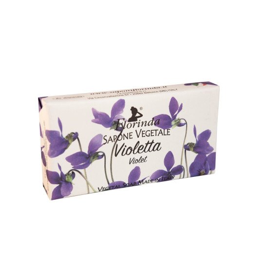 Мыло парфюмированное "Florinda" Fiori Di Primavera/Весенние цветы Violetta/Фиалка* 100 г