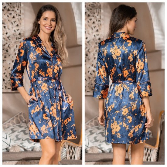 Халат-рубашка женский "Мiа-Amore" Qiara 54 (3XL)