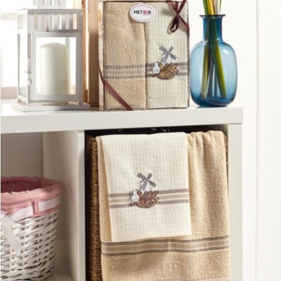 Комплект полотенец для кухни 2 шт. "Meteor" Vitalia Ekmek 40*60 см