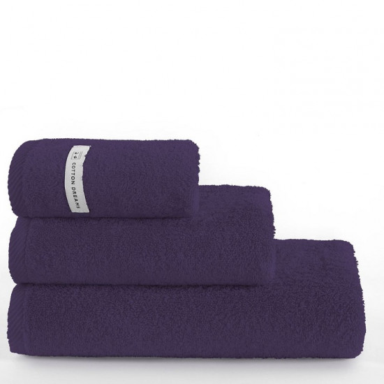 Полотенце махровое 1 шт "Cotton Dreams" темно-фиолетовый/28 blackberry cordial 40*60 см