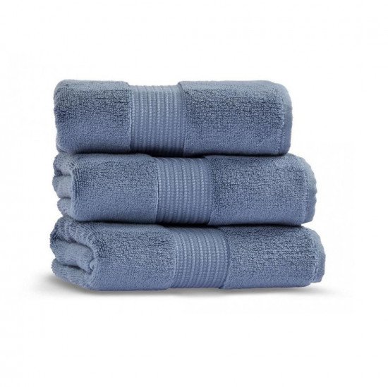 Полотенце махровое 1 шт "Casual Avenue/L'appartement" Chicago синий/marine 50*90 см