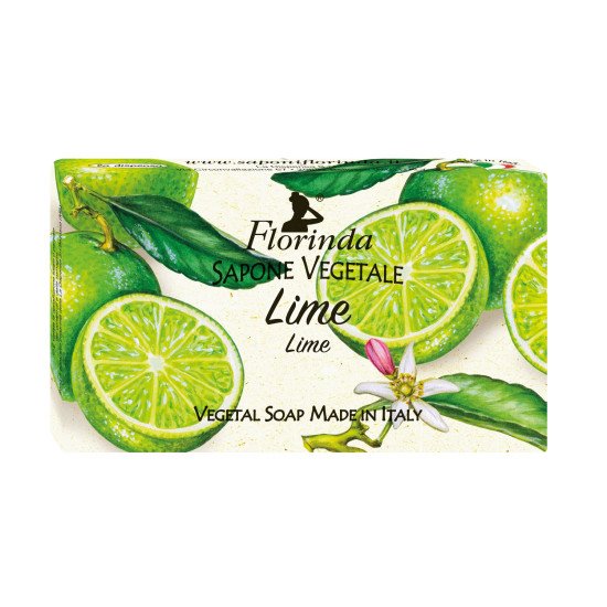 Мыло парфюмированное "Florinda" Profumi Tropicali/Ароматы тропиков Lime/Лайм 100 г