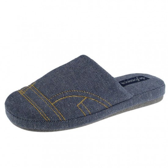 Тапочки мужские "De Fonseca" Roma Top синий-1 EU 42/43
