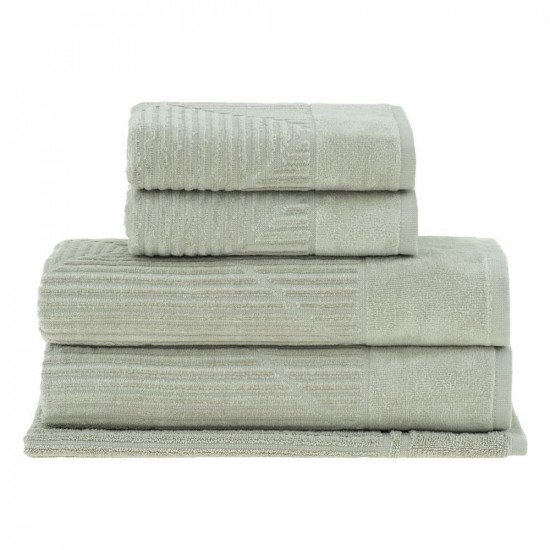 Полотенце махровое 1 шт "Buddemeyer" Martine зеленый 1867 48*80 см