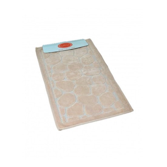 Комплект ковриков для ног в ванную 2 шт. "Karven" Tas пудра 50*60 см, 60*100 см