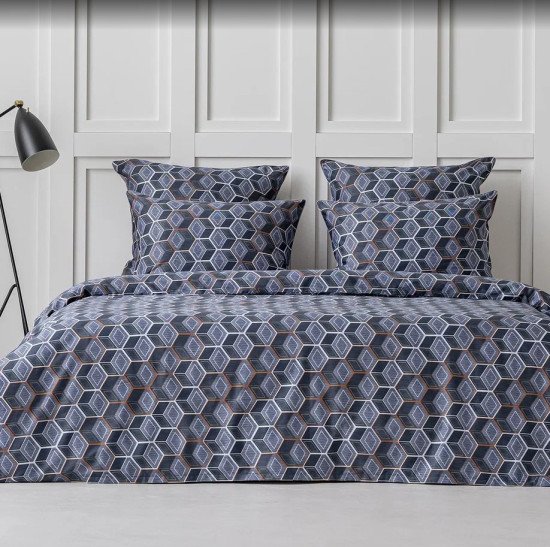 Постельное белье Мако-сатин- 3018 Соланж Евро