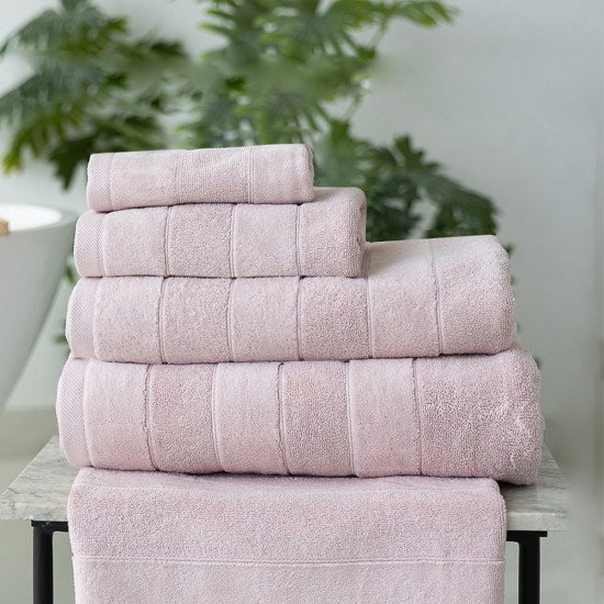 Полотенце махровое 1 шт "La Prima" Urban  3185 розовая камея 100*150 см