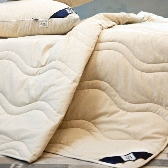 Одеяло льняное волокно Linum всесезонное Евро, 200*220 (±5) см