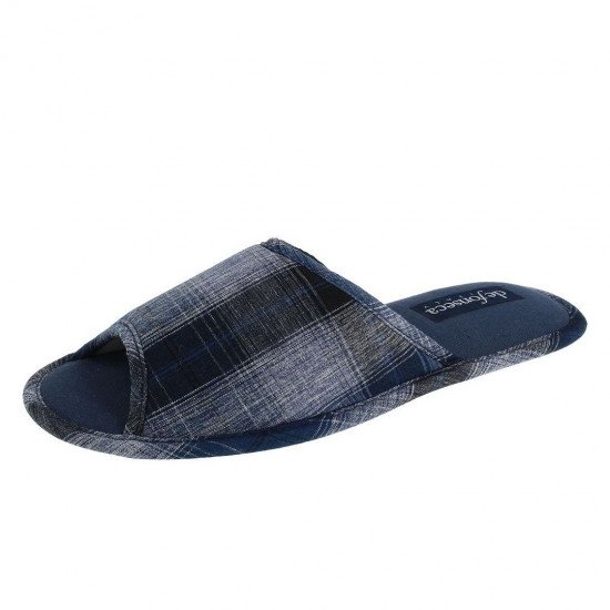 Тапочки мужские "De Fonseca" Bari Top синий-1 EU 46/47