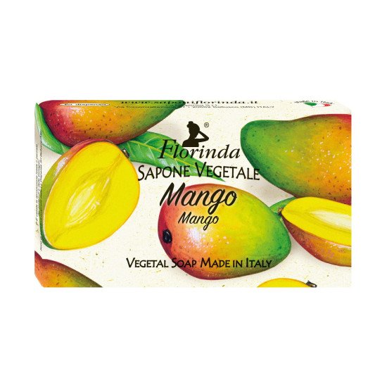 Мыло парфюмированное "Florinda" Profumi Tropicali/Ароматы тропиков Mango/Манго 100 г