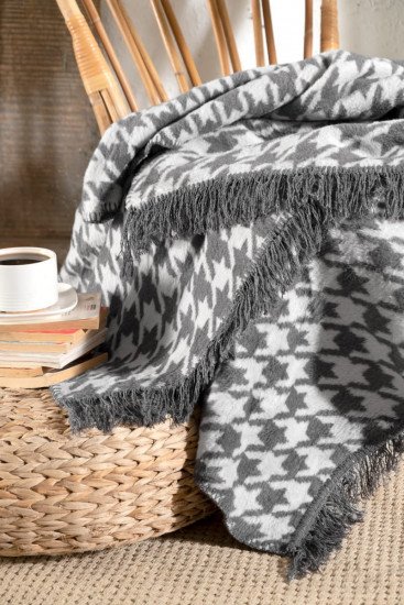 Плед  Rocket серый 200*220 см