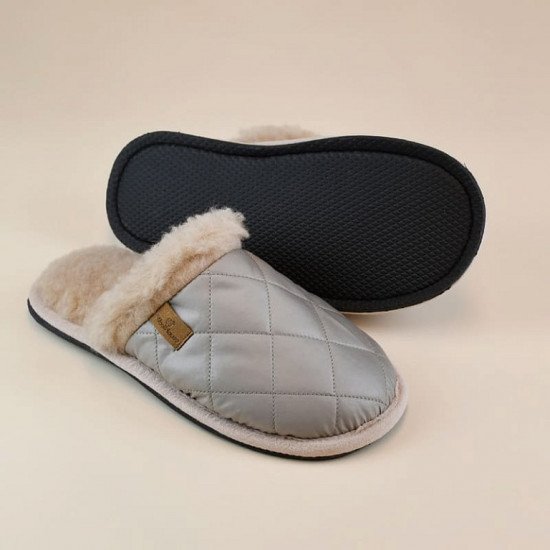 Тапочки женские "Woolhouse" Камо бежевый 38/39