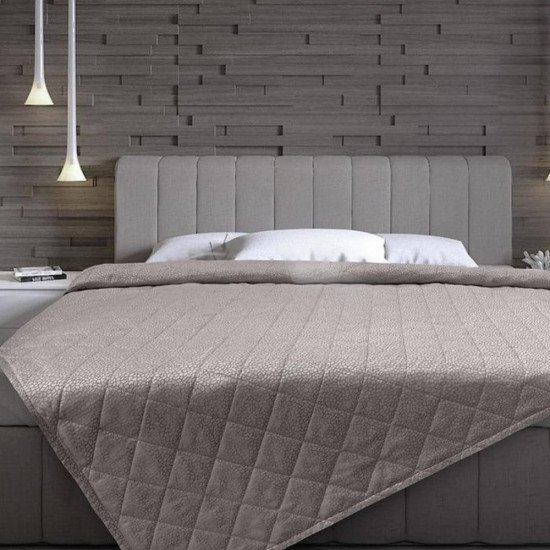 Покрывало "Primavelle" Livia  Орбис бежевый 240*240 см