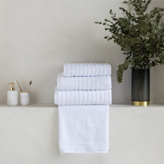 Полотенце махровое 1 шт "La Prima" Sensa 2892 Royal white 70*140 см