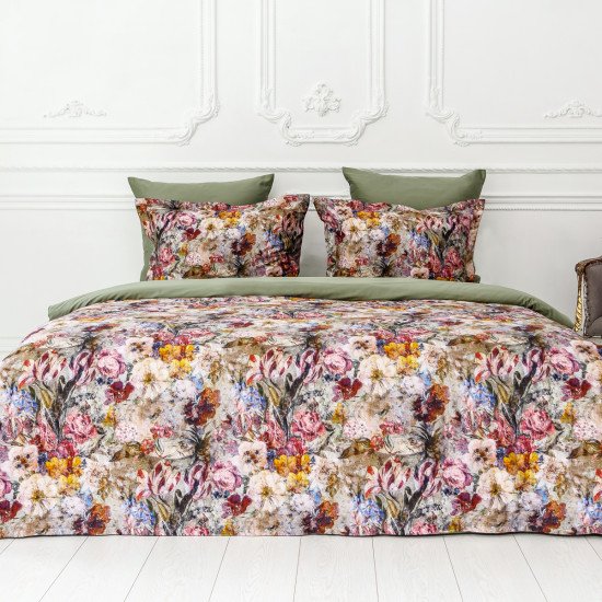 Постельное белье Мако-сатин Renaissance- 3542 Беатриче Евро