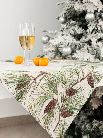 Декоративная салфетка "Гобелен" Питер Пэн Шишки 100*100 см