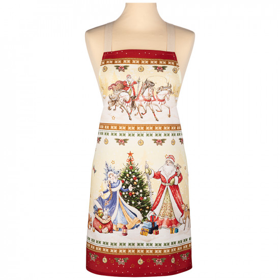 Фартук текстильный для кухни "Santalino" С новым годом