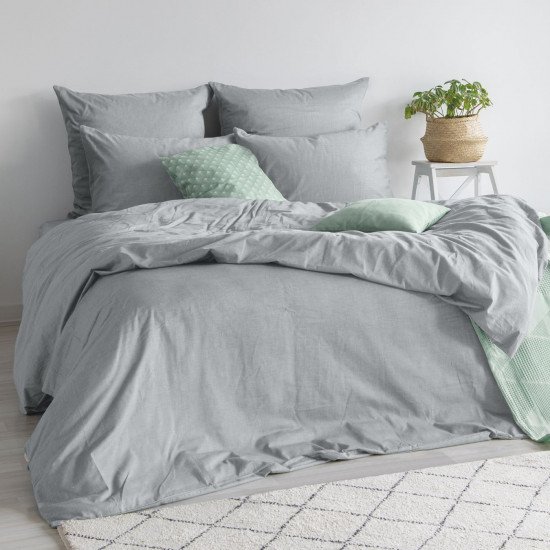 Пододеяльник Меланж Silver 180*215 см