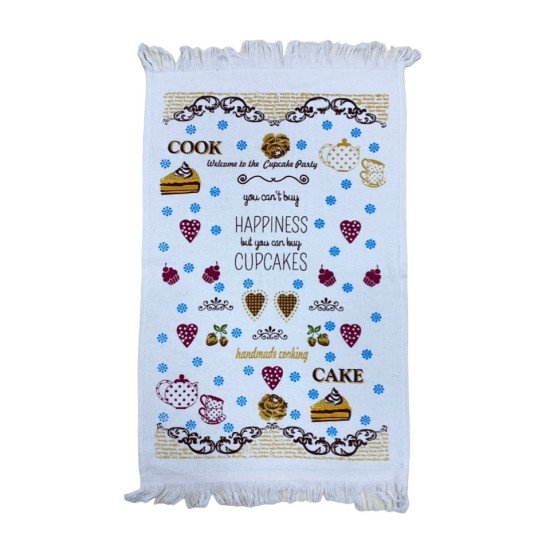 Полотенце махровое кухонное "Ambiella" Торт 40*60 см