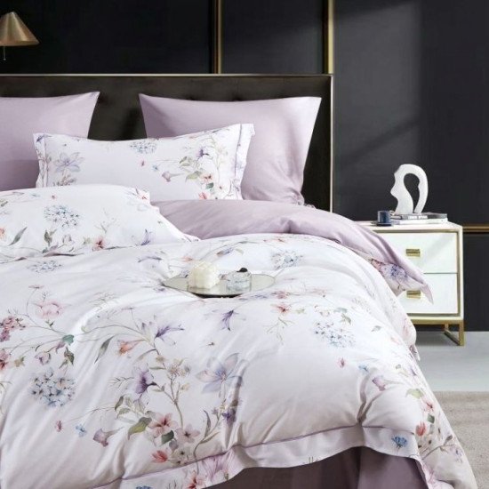 Постельное белье Люкс сатин- 2179-6 Евро