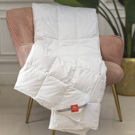 Одеяло пуховое Премиум "Kariguz" Pure Down облегченное 1,5 спальное, 150*200 (±5) см