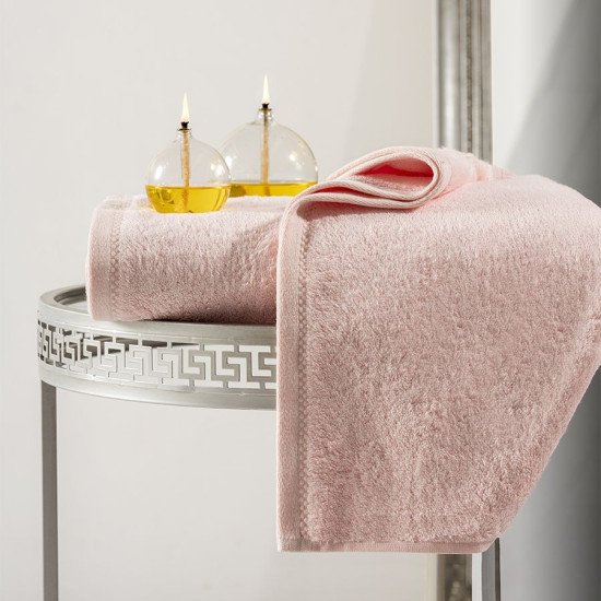Полотенце махровое 1 шт "Karna" Akra пудра 50*90 см