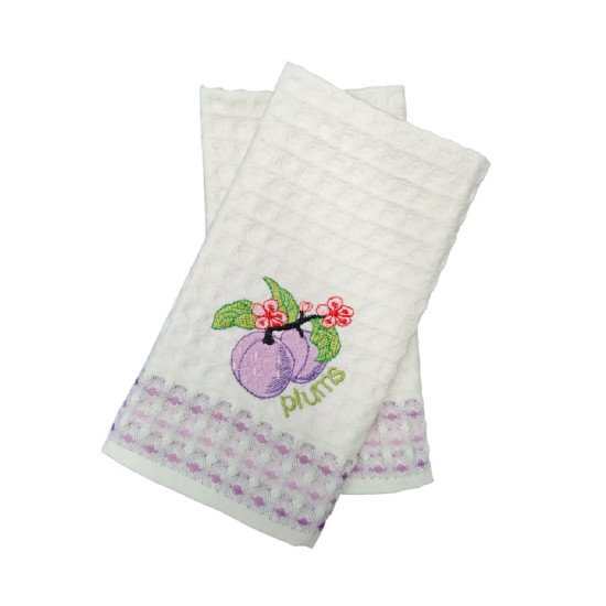 Полотенце кухонное 1 шт "Ambiella" Фрукты слива 35*50 см